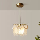 Lightweight crystal glass chandelier for modern lighting