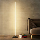 Modern LED floor lamp long strip light for bedroom and living room