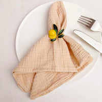 Cotton table napkin Korean style set of 10