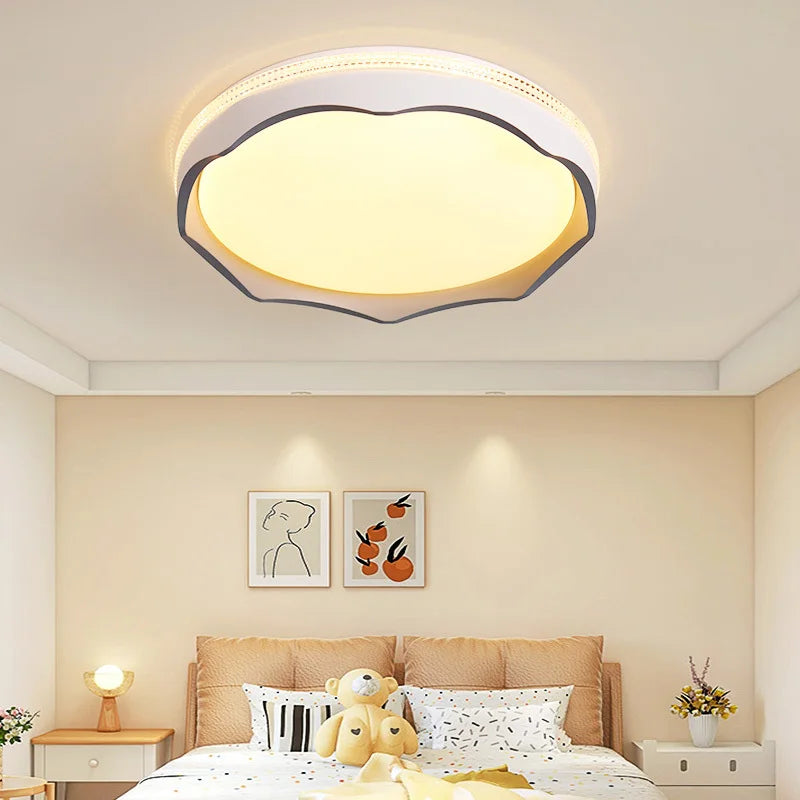 Modern minimalist recessed LED ceiling light