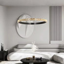 Dimmable crystal LED pendant light