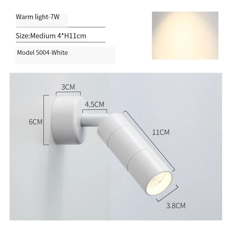 Modern rotatable LED wall light for interior decoration - vue 19 sur 20