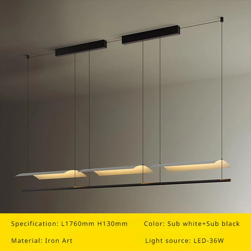 Modern minimalist designer chandelier for interior and decor - vue 12 sur 12