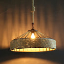 Iron rope industrial loft creative pendant light for restaurant, bar, café and dining room