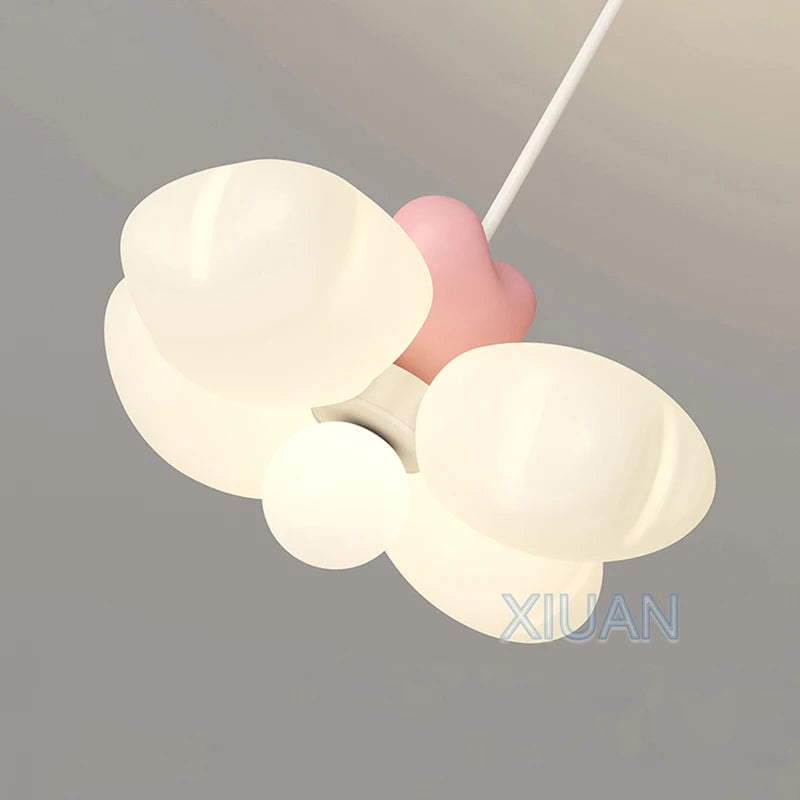 romantic colorful star chandelier for children's lighting - vue 5 sur 9