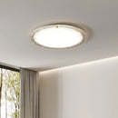 Modern luxury crystal LED ceiling light for indoors