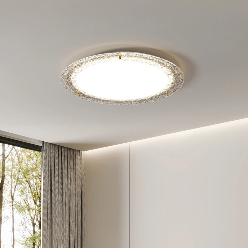 Modern luxury crystal LED ceiling light for indoors - vue 3 sur 7