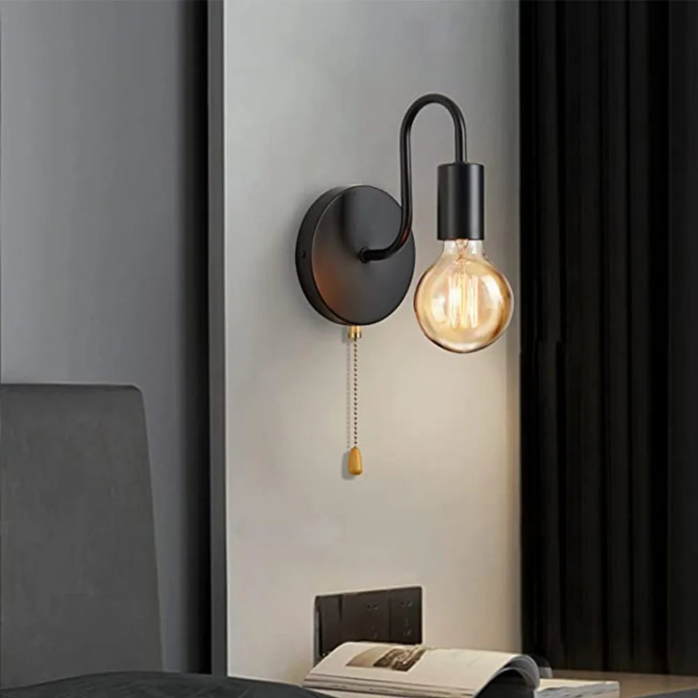 Modern minimalist wall light with creative Nordic design