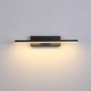 Modern minimalist creative rotating LED wall light