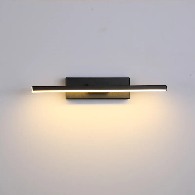Modern minimalist creative rotating LED wall light