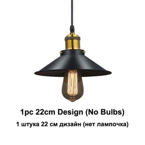 Modern LED metal chandelier with vintage suspension - vue 12 sur 13