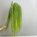 Artificial weeping willow plastic plant for indoor decoration