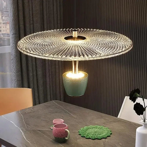 Modern minimalist pendant light for stylish interior decoration - vue 6 sur 10