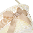 wicker flower basket for wedding and storage