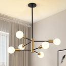 Modern Sputnik chandelier satellite pendant light 2/4/8 heads decoration