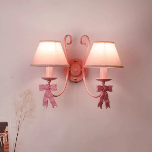 Cute decorative wall light for modern girl's bedroom - vue 2 sur 8