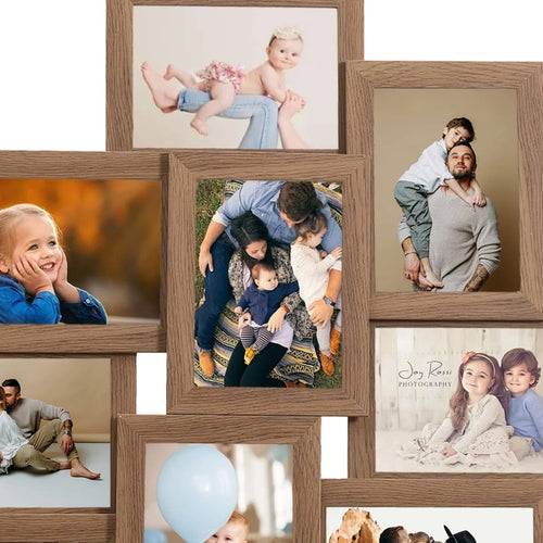 Personalised family memories multi-collage photo frame - vue 8 sur 8