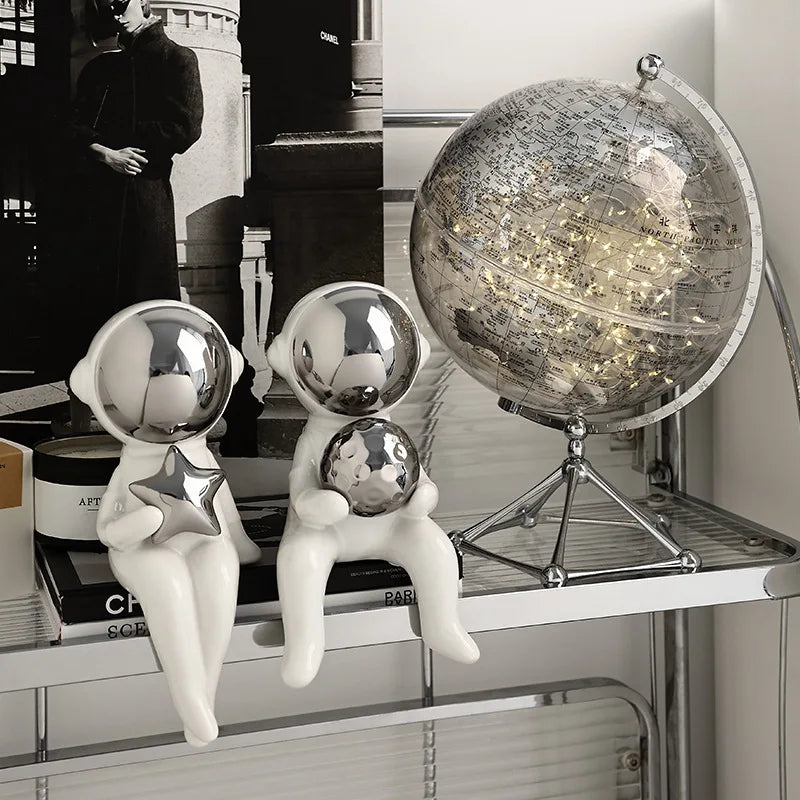 luminous globe decoration for modern educational learning - vue 6 sur 9