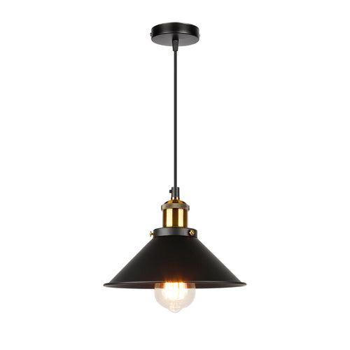 Retro industrial three-head pendant chandelier for home - vue 14 sur 16