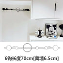 Nordic luxury decorative wall mounted clothes and hat rack