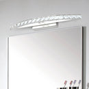Bathroom LED mirror wall light stainless steel and crystal make-up lamp 44 cm/54 cm