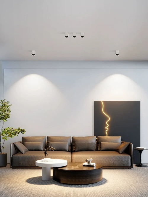 Mini anti-glare surface mounted LED projector for indoor use - vue 3 sur 14