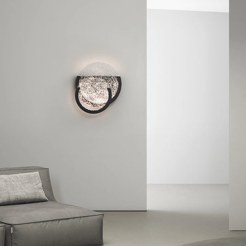 Acrylic wall light modern design indoor ambience lamp