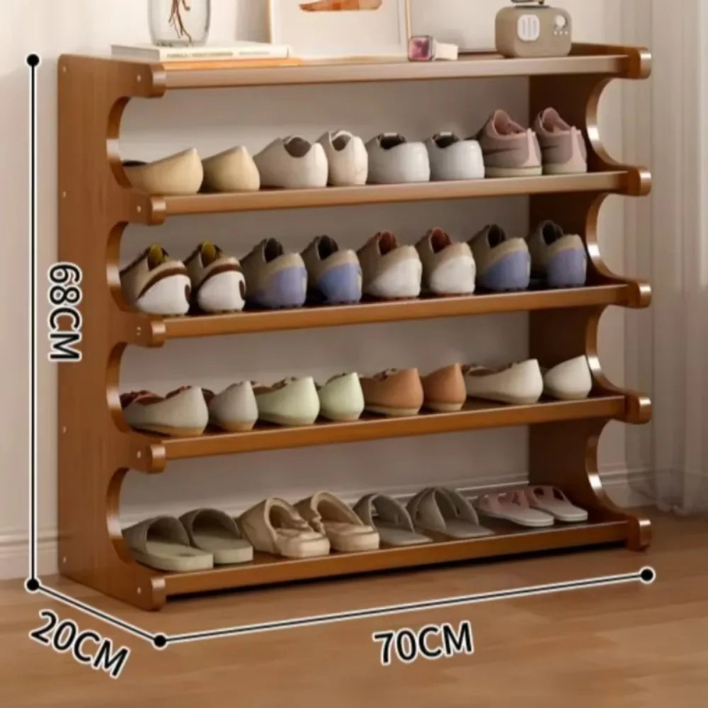 simple and space-saving indoor shoe rack - vue 16 sur 20