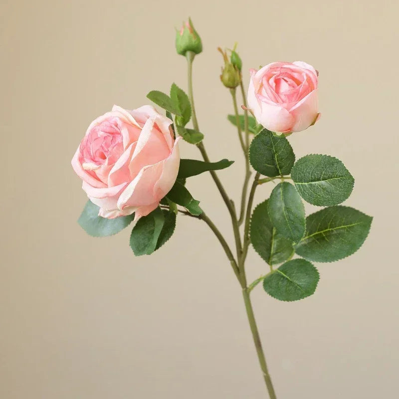 Artificial silk roses for indoor and outdoor decoration - vue 10 sur 10
