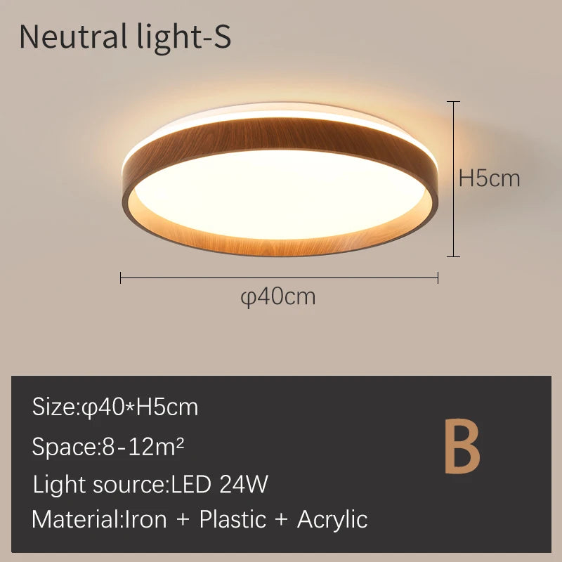 Modern moon dimmable LED ceiling lights - vue 11 sur 17