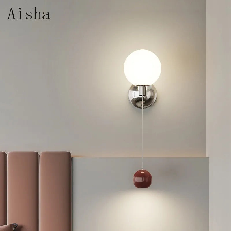 Retro medieval style LED wall light for interior decoration
