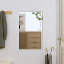 rectangular glass wall mirror for interior decoration