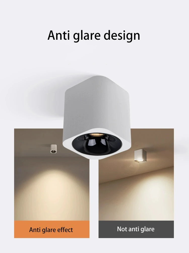 Mini anti-glare surface mounted LED projector for indoor use - vue 3 sur 14