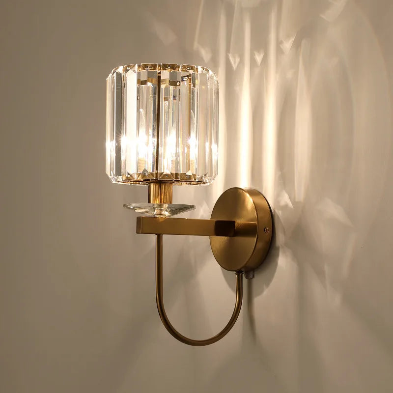 applique murale en cristal design pour intérieur élégant - vue 4 sur 8