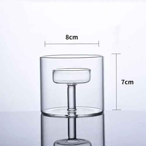 modern candle holder set for wedding decoration - vue 9 sur 9