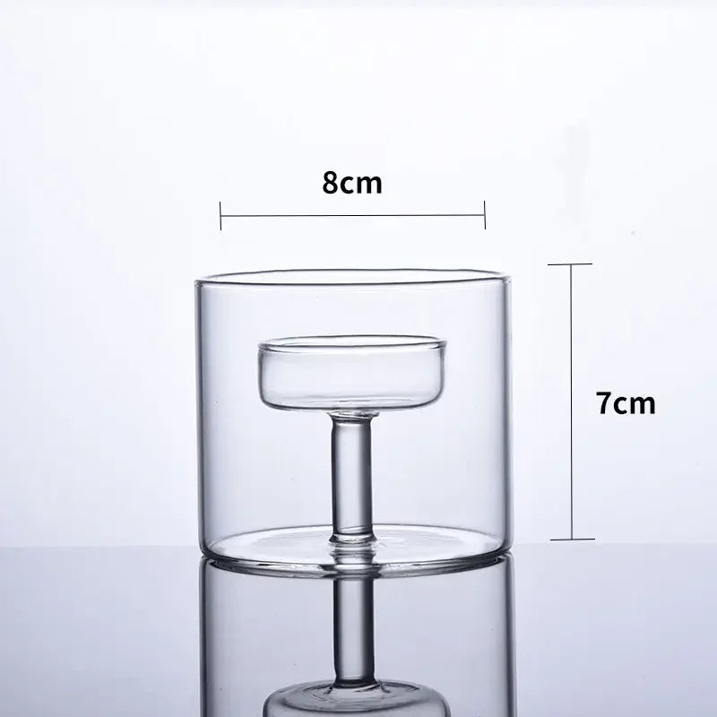 modern candle holder set for wedding decoration - vue 8 sur 9