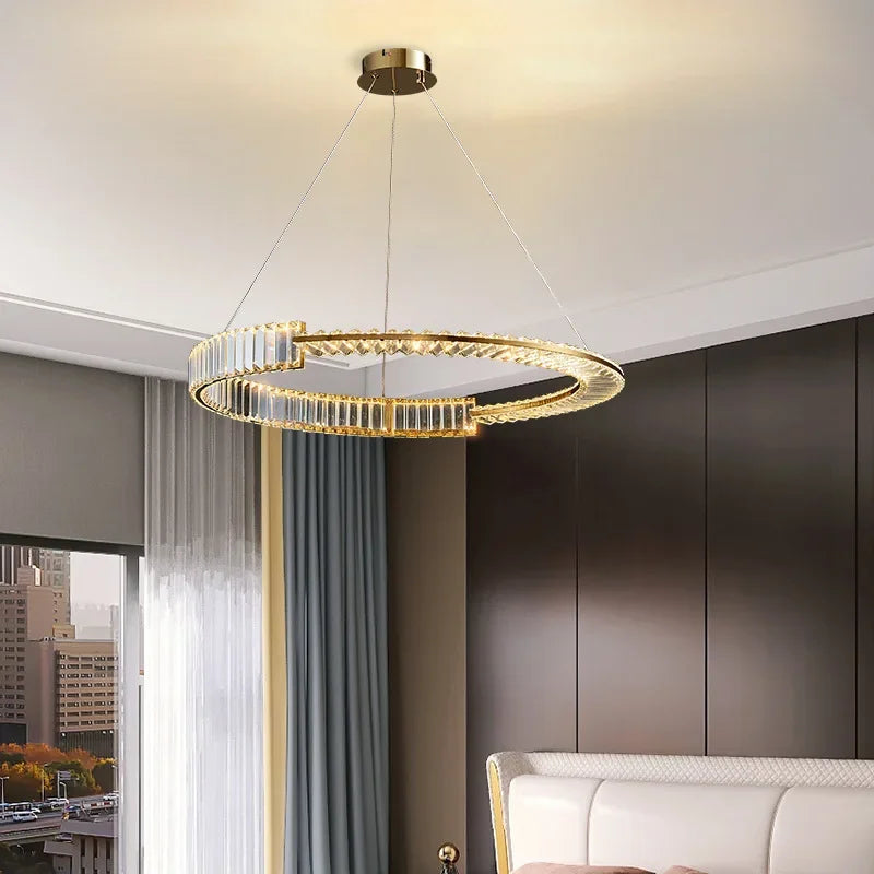 Modern K9 crystal chandelier for elegant interior decor