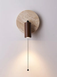Natural stone spot light with creative retro medieval style