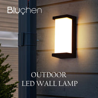 Waterproof outdoor LED wall light for decorative lighting
