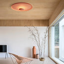 Minimalist aluminium LED ceiling light for any space
