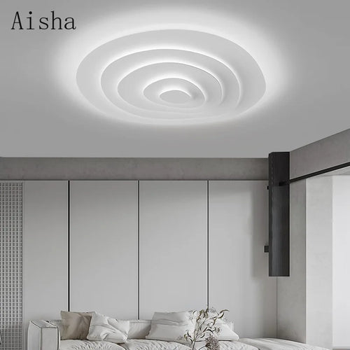 Creative LED ceiling light for modern and elegant lighting - vue 3 sur 8