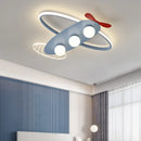 Modern airplane LED ceiling light for children's room