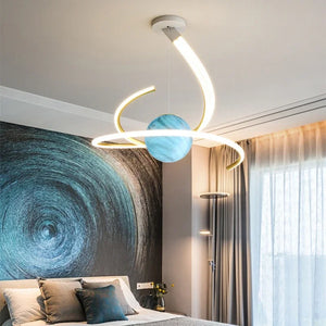 Modern creative LED ceiling light for interior decoration