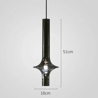 Modern nordic glass pendant light for interior decoration