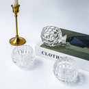 spherical glass pumpkin lamp for craft decorations