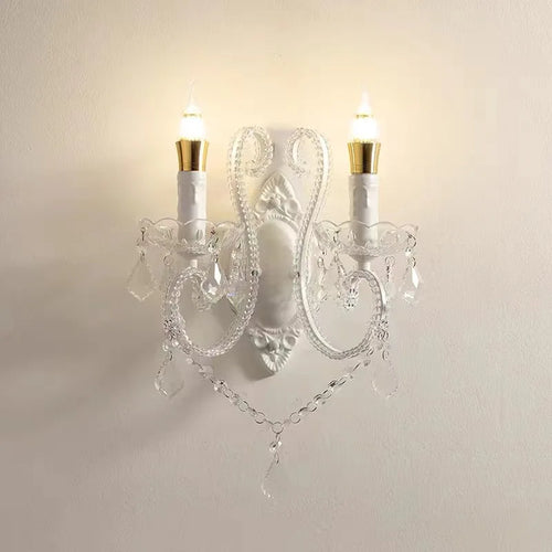 Retro crystal nordic chandelier for living room and dining room - vue 5 sur 11