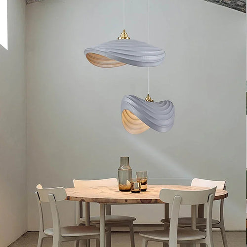 Wabi Sabi chandelier decorative lighting for modern interiors - vue 5 sur 18