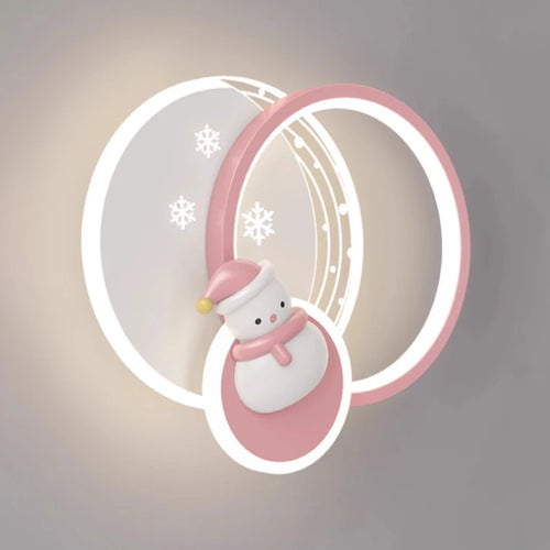 Cute bedside lamp for princess bedroom with pink bow - vue 7 sur 12