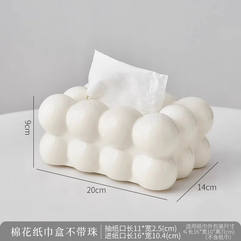 cloud tissue box for decoration and storage