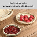 natural bamboo sieve for kitchen decorative bread basket DIY storage